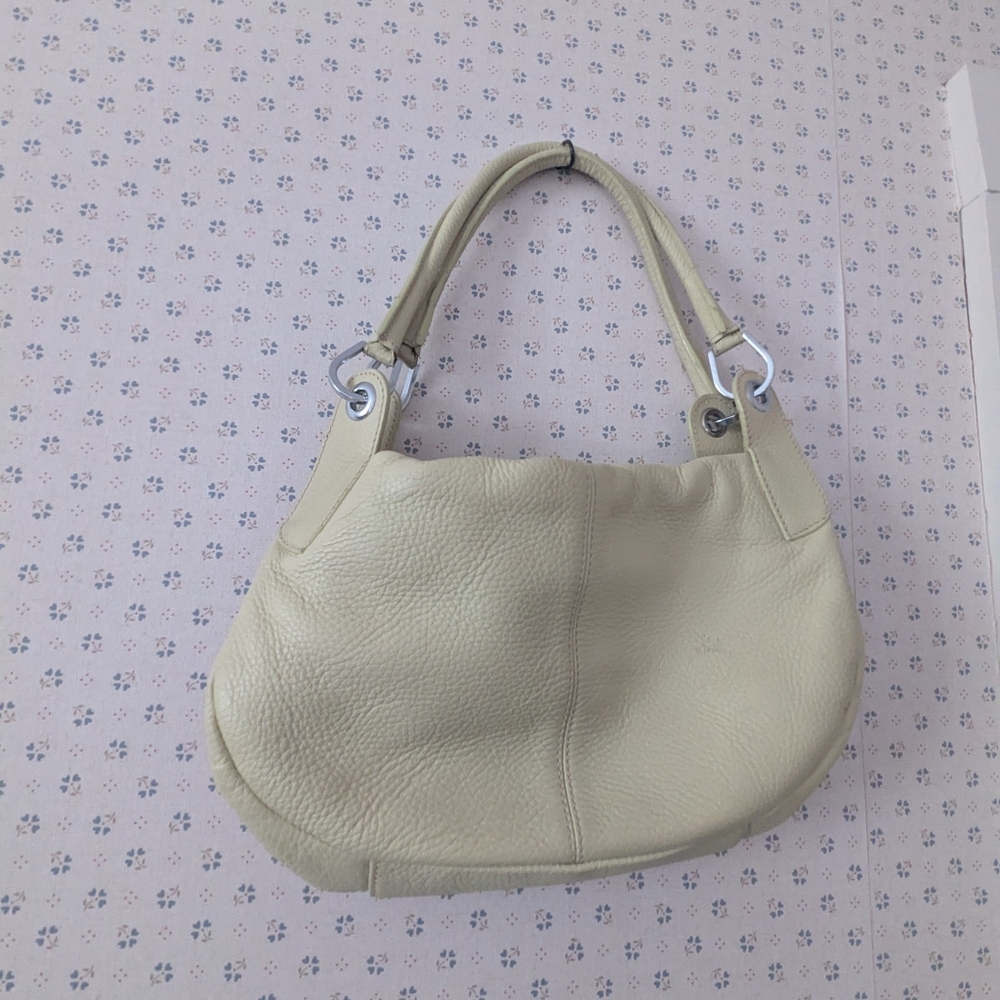 Gianni Chiarini Light Green Leather Slouch Bag Hobo Purse Pistachio